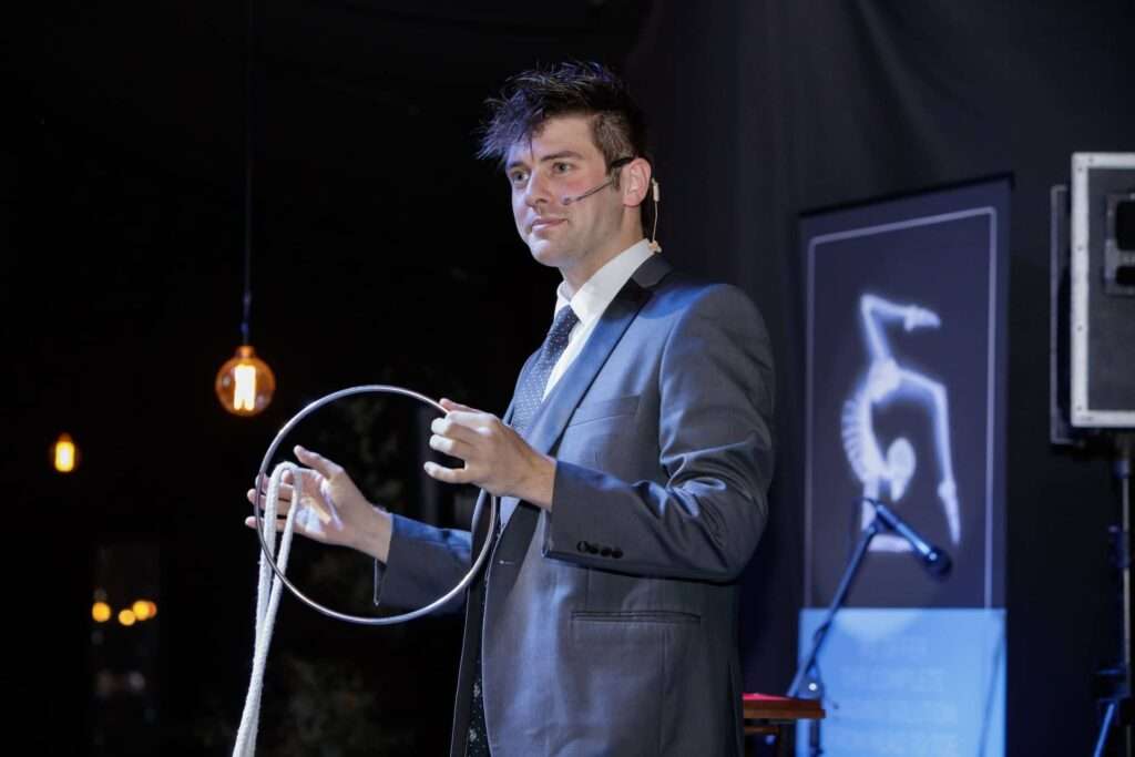 Bodane Hatten On stage magician