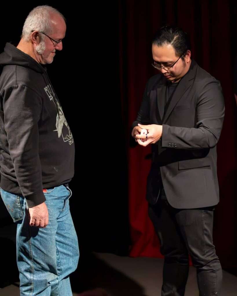 close up magician Melbourne - Patrick